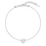 Evolution Group Nežný náramok so syntetickým opálom 13018.1