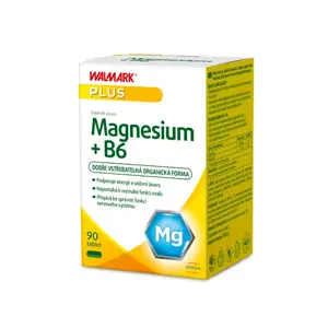 Walmark Magnesium + B6, hořčík a vitamin B6 90 tablet