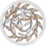 Hot Diamonds Prívesok Hot Diamonds Emozioni Alloro Purity and Loyalty Coin 3,3 cm