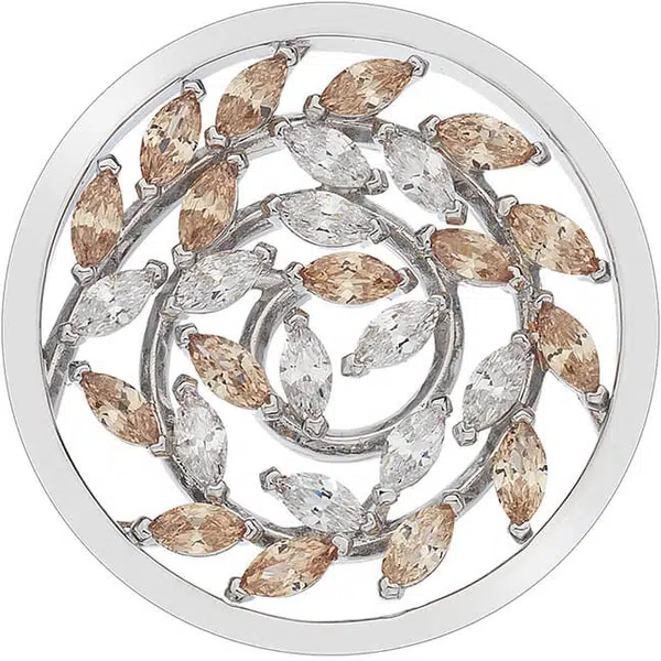 Hot Diamonds Prívesok Hot Diamonds Emozioni Alloro Purity and Loyalty Coin 3,3 cm