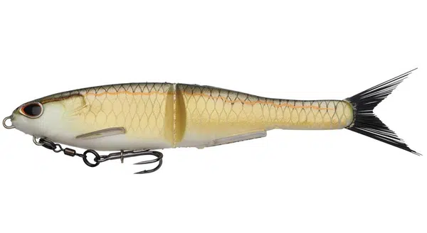 Berkley gumová nástraha powerbait nessie gold shad - 17 cm 28 g