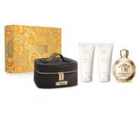 Versace Eros Pour Femme – EDP 100 ml + sprchový gél 100 ml + telové mlieko 100 ml + kozmetická taštička