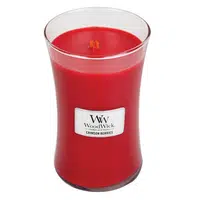 WoodWick Vonná sviečka váza Crimson Berries 609 g