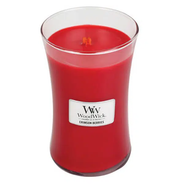 WoodWick Vonná sviečka váza Crimson Berries 609 g