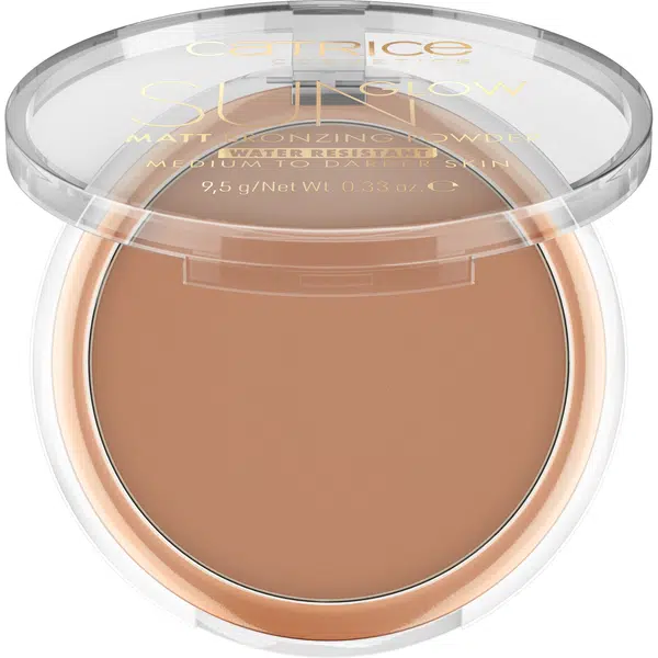 Catrice Bronzující púder Sun Glow (Matt Bronzing Powder) 9,5 g 035 Universal Bronze