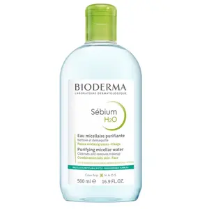 Bioderma Čistiaca pleťová voda pre mastnú pleť Sébium H2O (Solution Micellaire) 500 ml