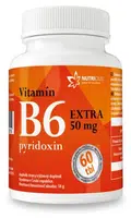 Nutricius Vitamín B6 EXTRA - pyridoxín 50 mg 60 tbl.