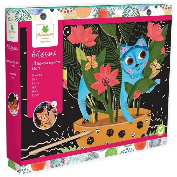 Sycomore Škrabacie obrázky Mačky