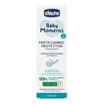 CHICCO Krém na detský zadeček Baby Moments bez parfému s 99% přírodních složek 100ml, 0m+