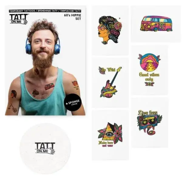 TATTonMe Tetovačky Hippie sada