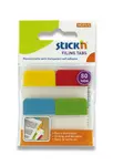 Samolepicí záložky Hopax Stick’n Clearnote - 38 x 25 mm, 4 x 20 ks