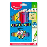 Pastelky Maped Color'Peps - 18 barev