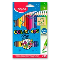 Pastelky Maped Color'Peps - 18 barev