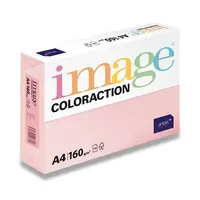 Barevný papír Image Coloraction, 160 g, 250 listů - Pastelově růžová