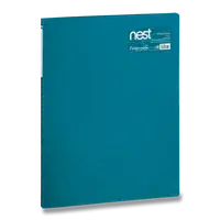 Katalogová kniha FolderMate Nest, A4, 20 fólií - modrá