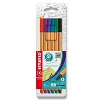 Liner STABILO point 88 - sada 6 barev