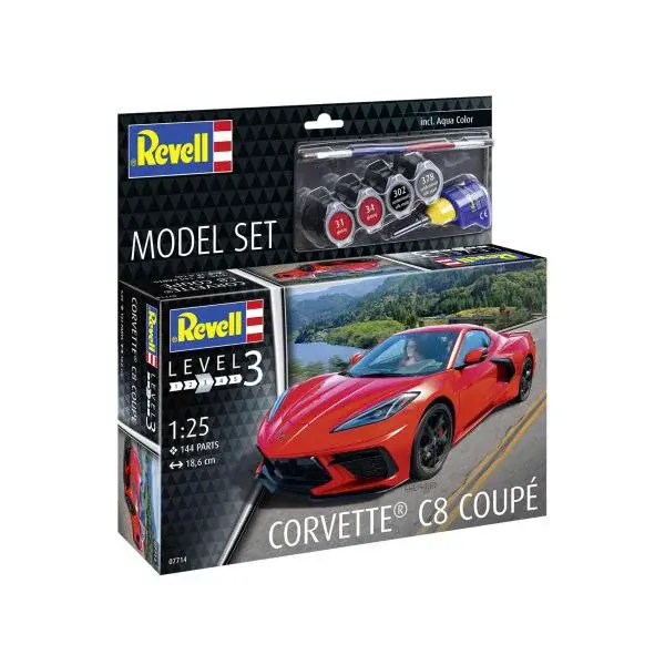 ModelSet auto 67714 - Corvette C8 Coupé (1:24)