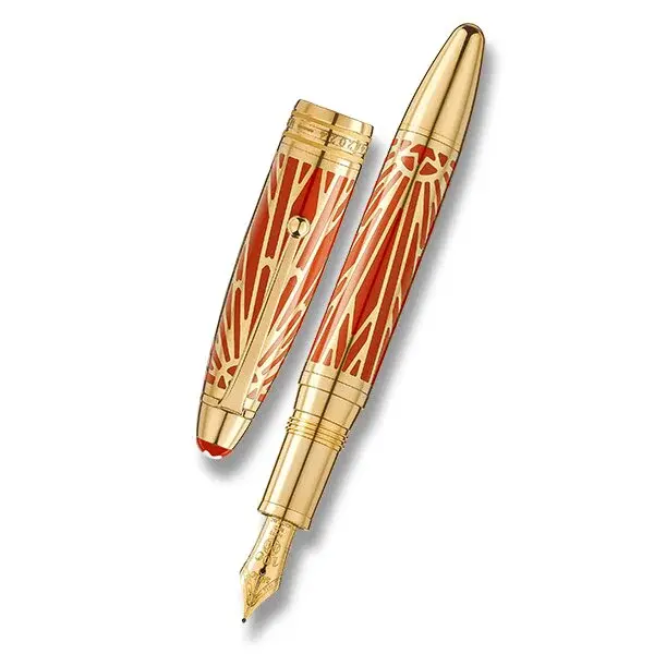 Montblanc Meisterstück LeGrand 146 The Origin Sol Coral plnicí pero, hrot F