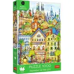 Trefl Puzzle 1000 Premium Plus - Půlnoc v Barceloně / Madalina Tantareanu