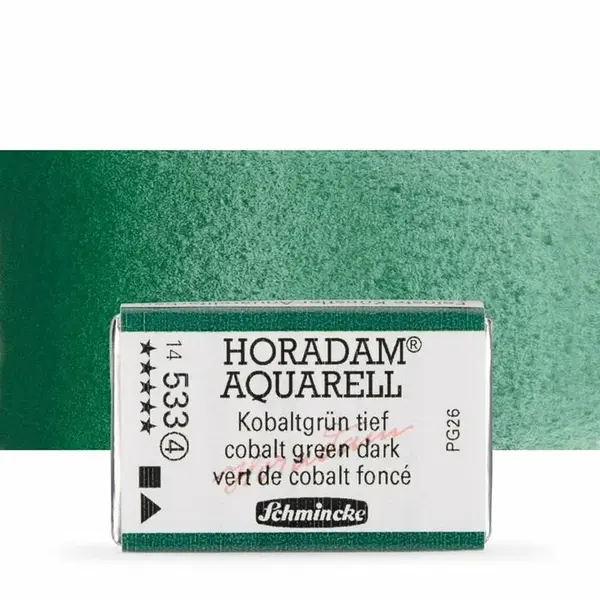 Akvarelová barva Horadam 1/1 – 533 cobalt green dark