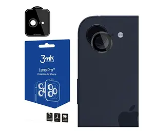 Ochrana kamery 3mk Lens Protection PRO pro Apple iPhone 16e / 17e, black