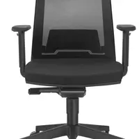 LD SEATING Kancelářská židle LOOK 270-AT, posuv sedáku, černá skladová