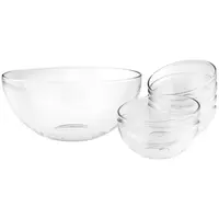 Leonardo SADA MISEK, sklo, 7dílné14/28/14/19 cm