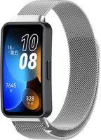 4wrist Milánský tah s magnetickým zapínáním pro Huawei Watch Band 10, 9, 8 - Silver