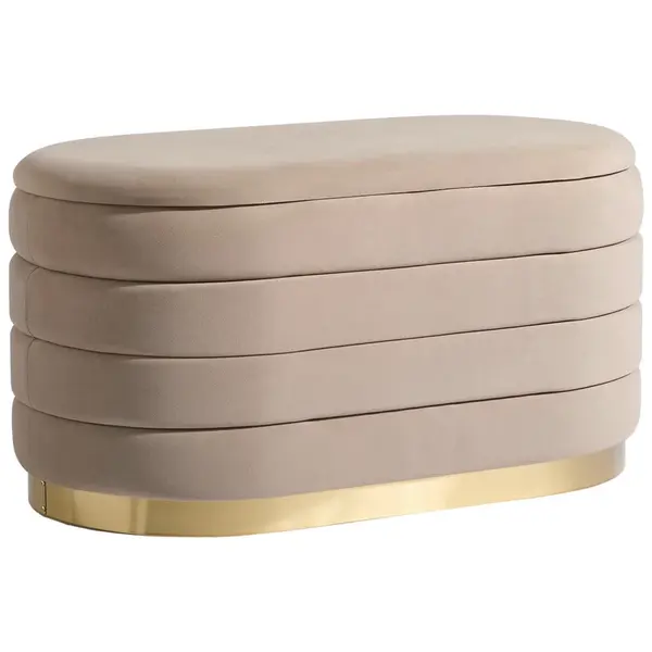 MID.YOU TABURET, kov, textil, kompozitní dřevo, 80/42/42 cm