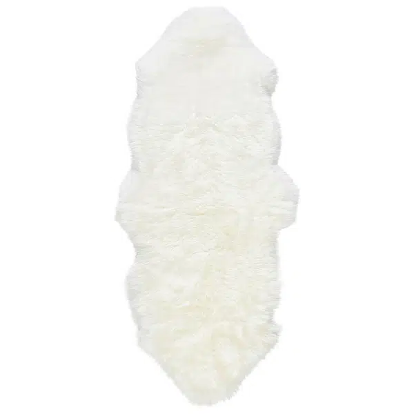 Linea Natura OVČÍ KOŽEŠINA, 60/140 cm, bílá
