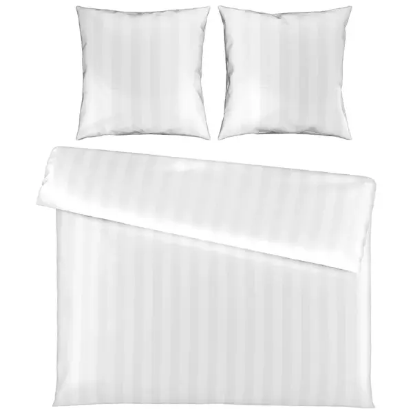 Novel POVLEČENÍ, satén, bílá, 200/200 cm