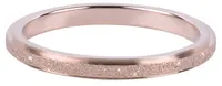 Troli Bronzový ocelový třpytivý prsten 59 mm