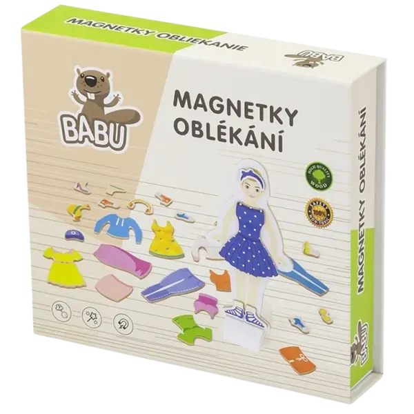 BABU - Oblékání magnetky