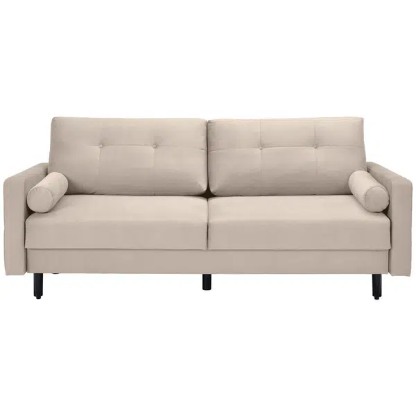 Carryhome ROZKLÁDACÍ POHOVKA, textil, přírodní barvy