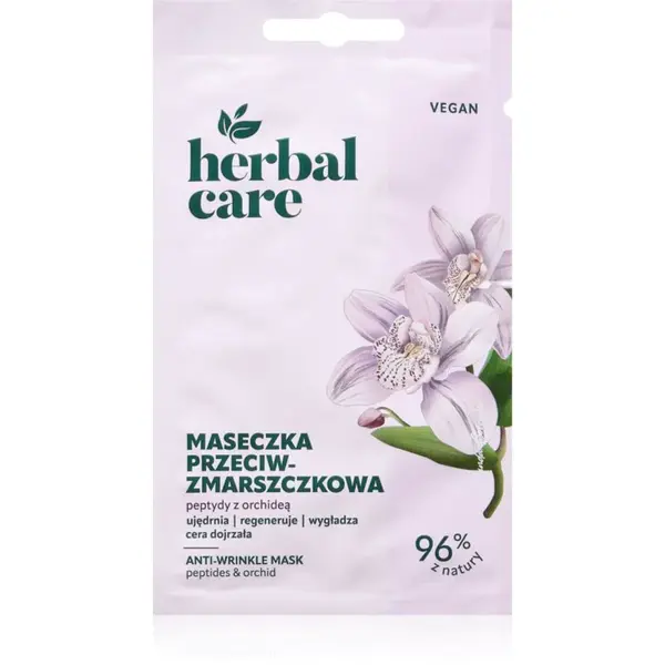 Farmona Herbal Care Peptides & Orchid pleťová maska s protivráskovým účinkem 1 ks
