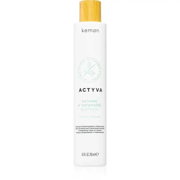 Kemon Actyva Volume e Corposità šampon pro objem jemných vlasů bez silikonů 250 ml
