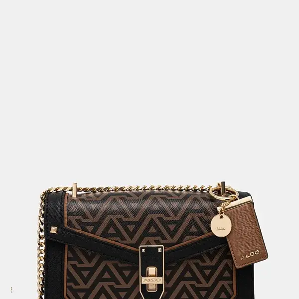 Kabelka Aldo LANASSI hnědá barva, 13824541