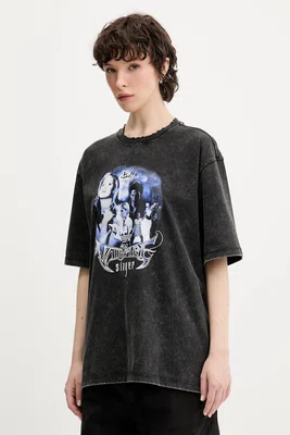 Bavlněné tričko adidas Originals Buffy Tee Os dámské, černá barva, JW0154