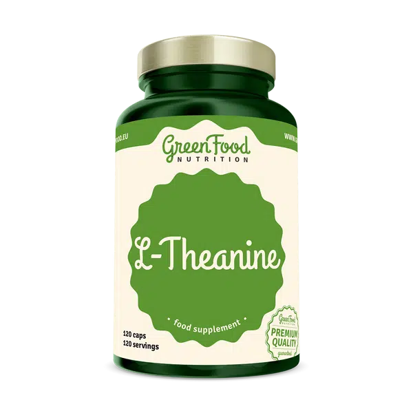 GREENFOOD NUTRITION L-Theanine 120 kapslí