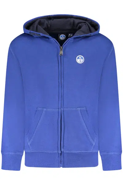 NORTH SAILS KIDS' ZIP-UP SWEATSHIRT BLUE