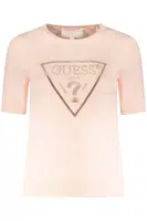 GUESS JEANS WOMEN'S PINK SWEATER