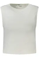 Bílý dámský crop top GUESS JEANS