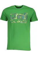 Zelené pánské triko Cavalli Class