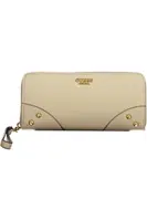 GUESS JEANS WOMEN'S WALLET BEIGE