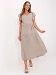 Dress-MI-SK-A2489.21-beige