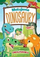 Malujeme dinosaury Omalovánka