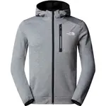 The North Face M MOUNTAIN ATHLETICS FLEECE FULL ZIP JAC Pánská flísová mikina, šedá, velikost
