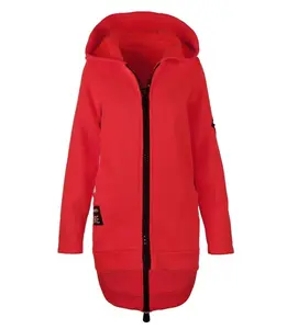 Pri Designer long parka sweatshirt thick warm