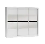 Šatní skříň Batumi Barva korpusu: Bílá, Rozměry: 250 cm