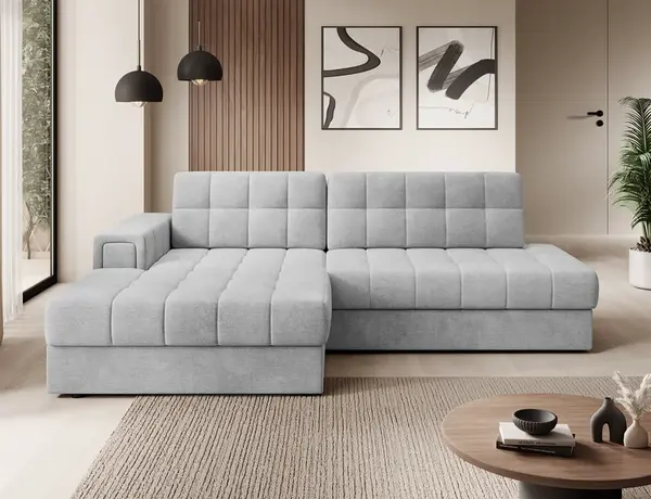 Sedací souprava Blezalt Provedení: Levá varianta, látka: Monolith 84